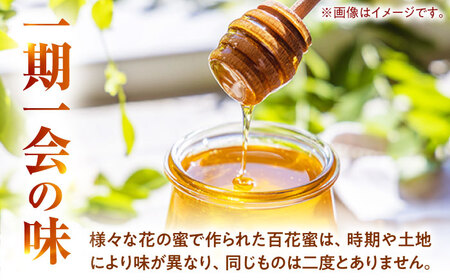 百花蜜 はちみつ 600g ×2瓶 非加熱 純粋蜂蜜 / ハチミツ 蜂蜜 自然の恵み 一期一会 小浜市 / HAOTO[BFEH002]