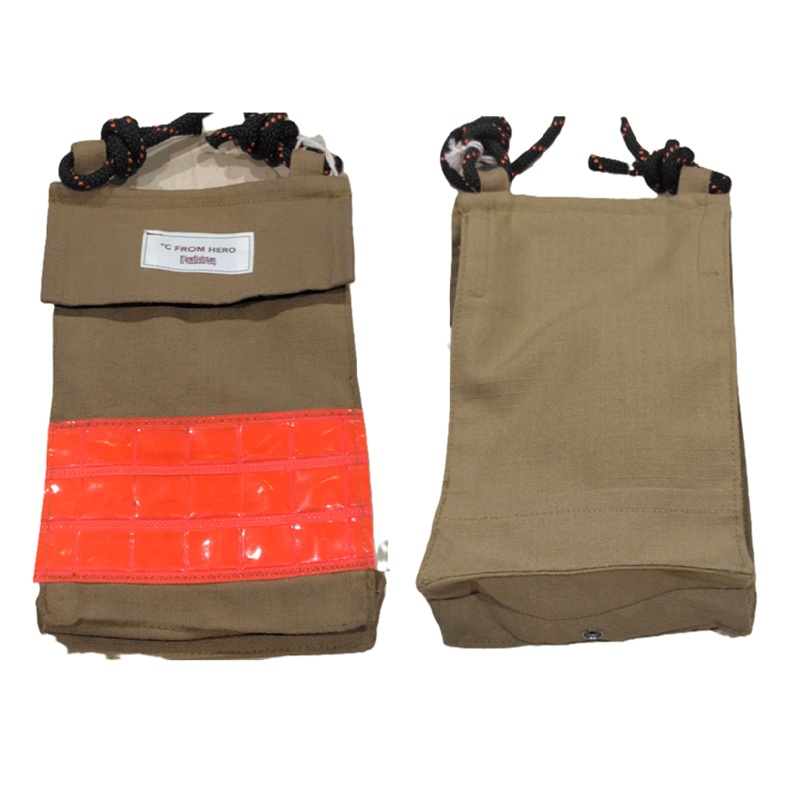 【一点物】高梁市消防本部 消防服リメイクポシェット