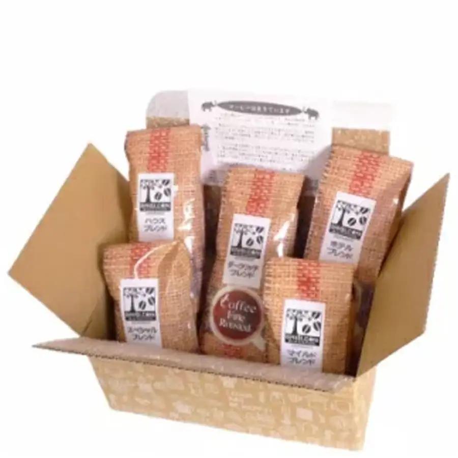 コーヒー豆 ＜のし付＞ 1000g（200g×5種） オリジナルブレンド