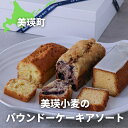 【ふるさと納税】美瑛小麦のパウンドケーキアソート 北海道 パウンドケーキ 美瑛 北海道美瑛 美瑛町 美瑛町産　美瑛産 北海道産 北海道産小麦 ふじ森　[020-77]