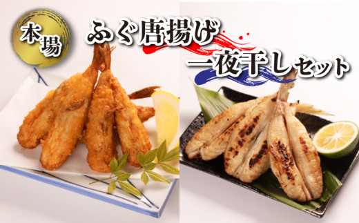 
                  ふぐ 唐揚げ 一夜干し セット 冷凍 下関 山口 秋 冬 《海（かい）：KA》
                