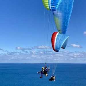 沖縄でモーターパラグライダー!体験チケット(大人2名様ペア)(所要時間:約20分)【1677612】