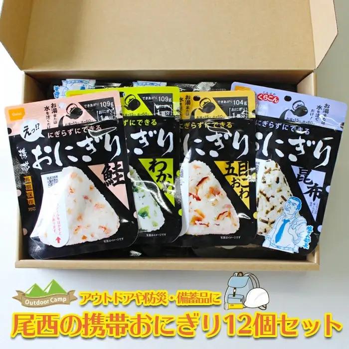 非常食 防災食 災害 備蓄ごはん おにぎり12個 アルファ米  大崎市 尾西食品