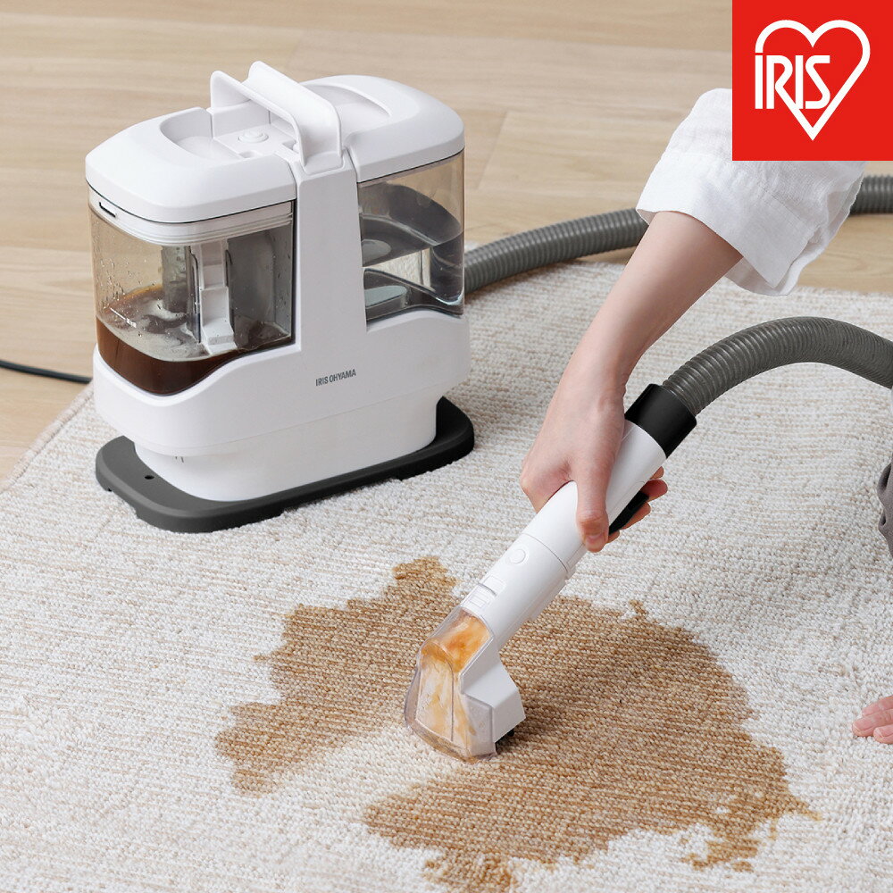 【ふるさと納税】リンサークリーナー RNSH-P10 ホワイト 洗浄機 クリーナー リンサークリーナー 自動ポンプ式 アイリスオーヤマ | ソファー 絨毯 車 車内洗浄 シート クッション 大掃除 猫 犬 ペット おすすめ 人気 アイリス