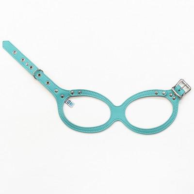ふるさと納税 八潮市 メガネハーネス【Lサイズ】エターナルグリーン(本革製)kazama premium