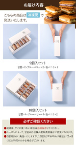【ふるさと納税限定】【厳選素材】３種のクッキーサンド ( 甘夏 ブルーベリー バニラ ) 10個セット | 兵庫県 丹波篠山市 バターサンド クッキーサンド 冷凍 小分け 人気 バレンタイン ギフト 