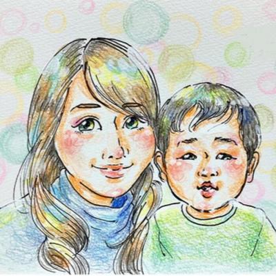 ふるさと納税 三原市 【色紙】 似顔絵 3名様分(手描き・色鉛筆)[200-007] |  | 01