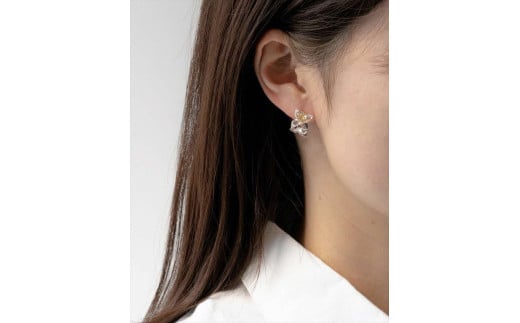 HARIO ピアス ラフィネ HAP-RFB-P｜耐熱 ガラス アクセサリー ハリオ 職人 繊細 フォーマル カジュアル きれいめ おしゃれ 20代 30代 40代 贈答 プレゼント ギフト 贈り物 