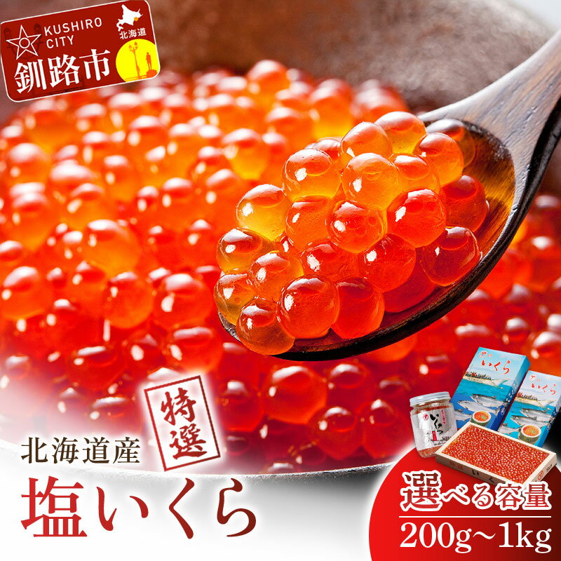 【北海道産】　ア特選　塩いくら　500g