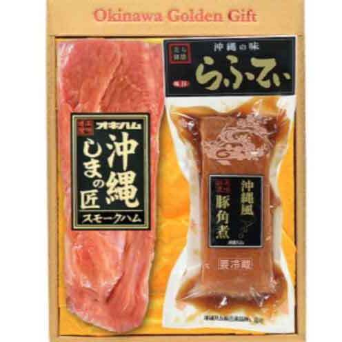 【ふるさと納税】【オキハム】スモークハム＆らふてぃのセット