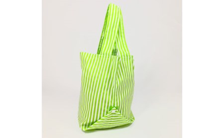 No.287 手作りエコバッグキット・蛍光グリーン