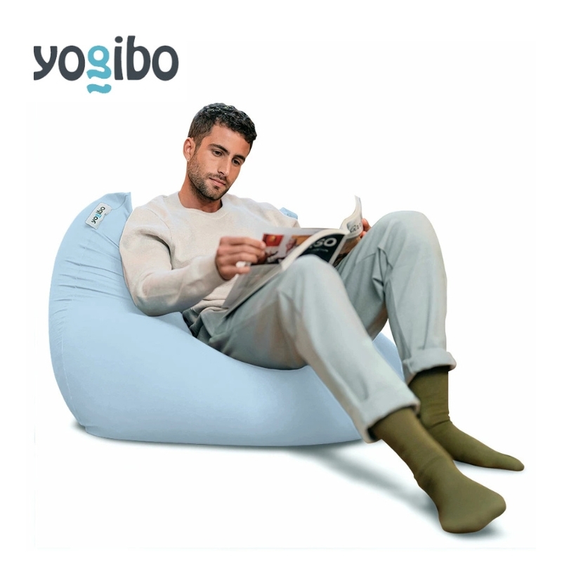 
                  ビーズクッション ヨギボー ミニ ペールブルー Yogibo Mini 1人掛け 小型 コンパクト 座椅子 ローソファ 洗えるカバー 一人暮らし インテリア ギフト プレゼント おしゃれ 贈り物 結婚祝い 誕生日 おすすめ [№5385-1521]
                