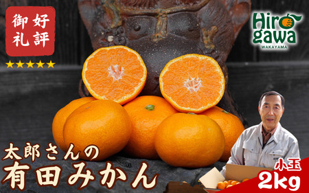 有田 みかん 小玉 1.8kg / 温州みかん 有田みかん 甘い 小粒 和歌山 柑橘 ※2026年12月上旬〜翌年1月上旬に順次発送 【ymk004-1d8-s】