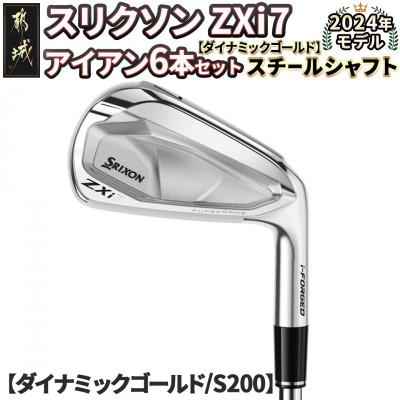 ふるさと納税 都城市 スリクソン ZXi7 アイアン6本セット スチールシャフト【DG/S200】 _ZF-C701-DG