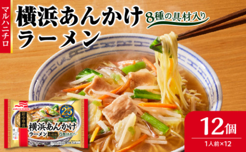 マルハニチロ 冷凍食品 横浜あんかけラーメン 1人前×12個入 【045-001】