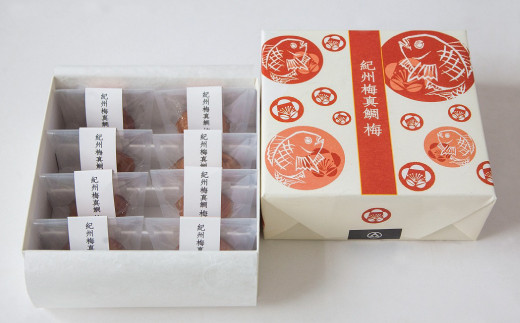 
紀州 梅真鯛梅　八個入
