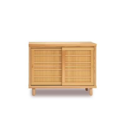 ふるさと納税 大川市 大川家具　国産材(九州)杉材　シューズボックス　杉　幅131〜150cm　1cm単位オーダー