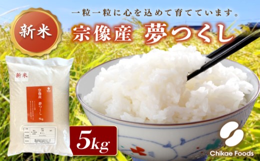 宗像産 夢つくし 5kg【ちかえフーズ】_HA1807