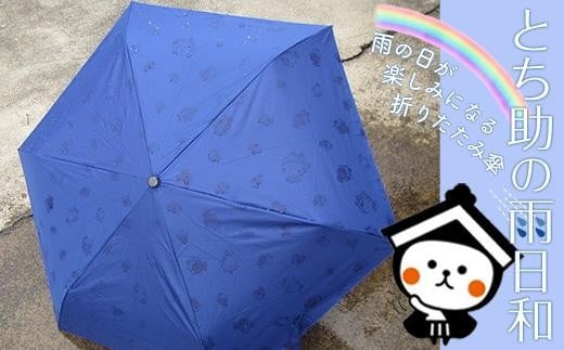 とち介の雨日和～雨の日が楽しみになる傘～(折りたたみ傘)【玩具 雑貨 日用品 人気 おすすめ 】