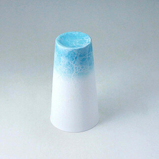 やま平窯元 エッグシェル タンブラーM 泡 Blue A20-253_イメージ2