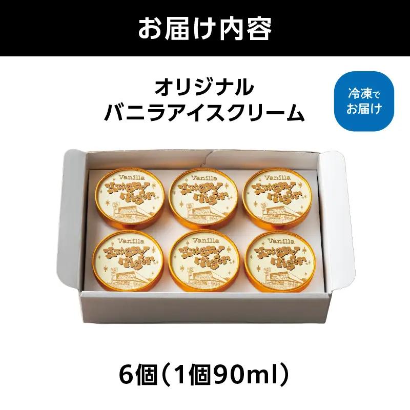 ハングリータイガー オリジナルバニラアイスクリームセット（6個入り） AEX0004