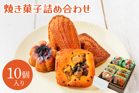 焼菓子 10コ 詰め合わせ マドレーヌ フィナンシェ スイーツ 