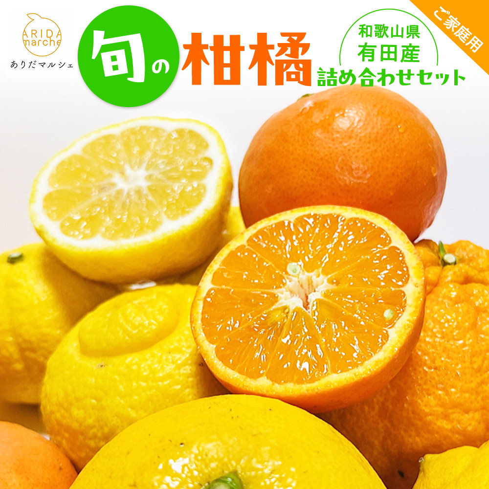 有田育ちの 旬の 柑橘 詰合せセット（ご家庭用）約5kg［先行予約］［MS64］