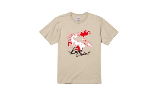 【ラニ】デザイナーＴシャツ 選べる４サイズ【L】【ふるさと納税 人気 おすすめ ランキング 馬 競馬 競走馬 引退馬 ラニ クレイジーホース Tシャツ シャツ 馬八 服 生活 日高 北海道 平取町 送料無料】 BRTV401-3