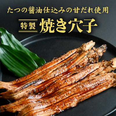 H-199　【播州名物】「道の駅みつ特製焼き穴子(3～4本)」