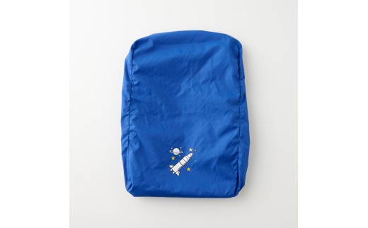 袋一体型 撥水ランドセルカバー (ブルー)｜ランドセルカバー 雨の日 入学祝 準備 卒園祝 [1268]