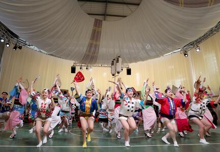 阿波おどり 観覧チケット 1枚【tonaru SETO】　円形舞台　阿波踊り公演　有名連　体験　観光