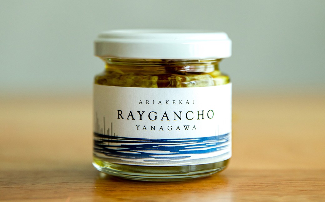 
            Raygancho （赤エイのアヒージョ） White 80g×3本 セット 計約240g 赤エイ アヒージョ 魚 おつまみ 惣菜 九州 福岡県 柳川市
          