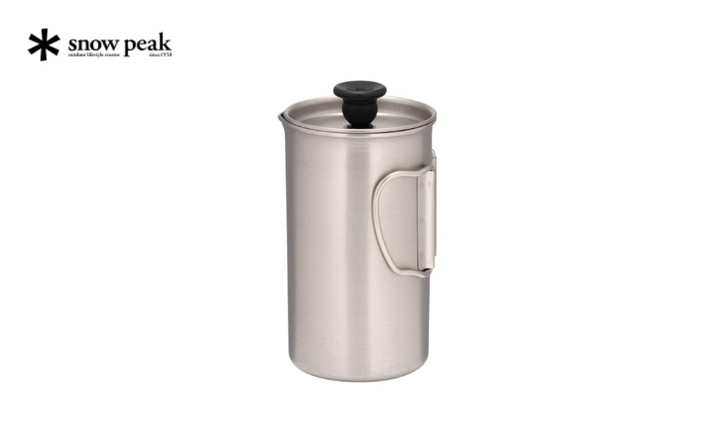 
                  スノーピーク チタンカフェプレス 3カップ CS-111 Snow Peak コーヒープレス キャンプ用品 アウトドア用品 防災 防災グッズ 防災用品【024S049】
                
