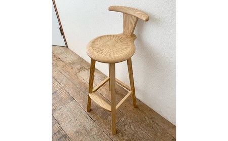 椅子 いす スツール ハイチェア 無垢材 遊木舎 家具 インテリア