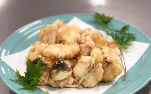 ふぐの唐揚げ（レシピをお付けします）