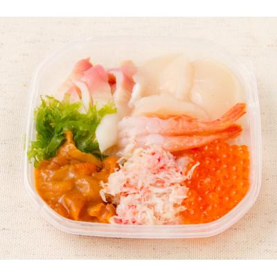 ふるさと納税 北見市 【毎月定期便】海鵬フーズの海の幸　お楽しみ便　海鮮丼　鮭切り身　刺身　全6回 |  | 02