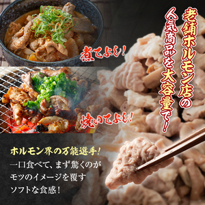 創業50年の歴史！白ホルモン2.0kg（200g×10P) 豚ホルモン 豚肉 焼肉 BBQ もつ鍋 モツ 小分け F4H-0178