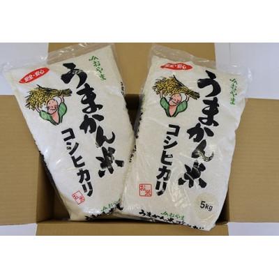 ふるさと納税 小山市 令和7年産　栃木県小山市産コシヒカリ「うまかん米」　精米5kg×2袋 |  | 01