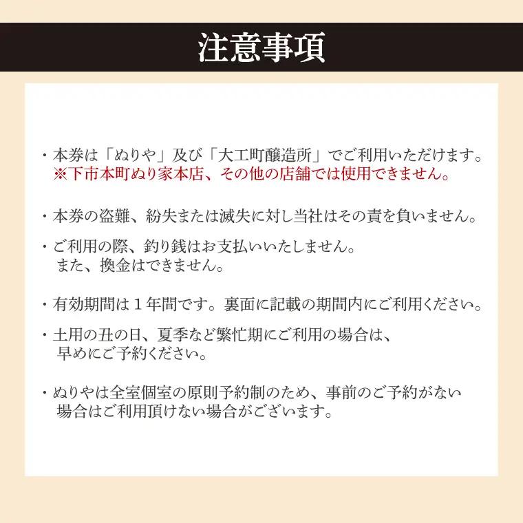 有限会社ぬりや　商品券　1万円分（GW-9）