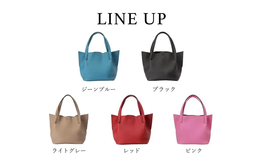 豊岡鞄　ショッピングトートM　本革【ジーンブルー】