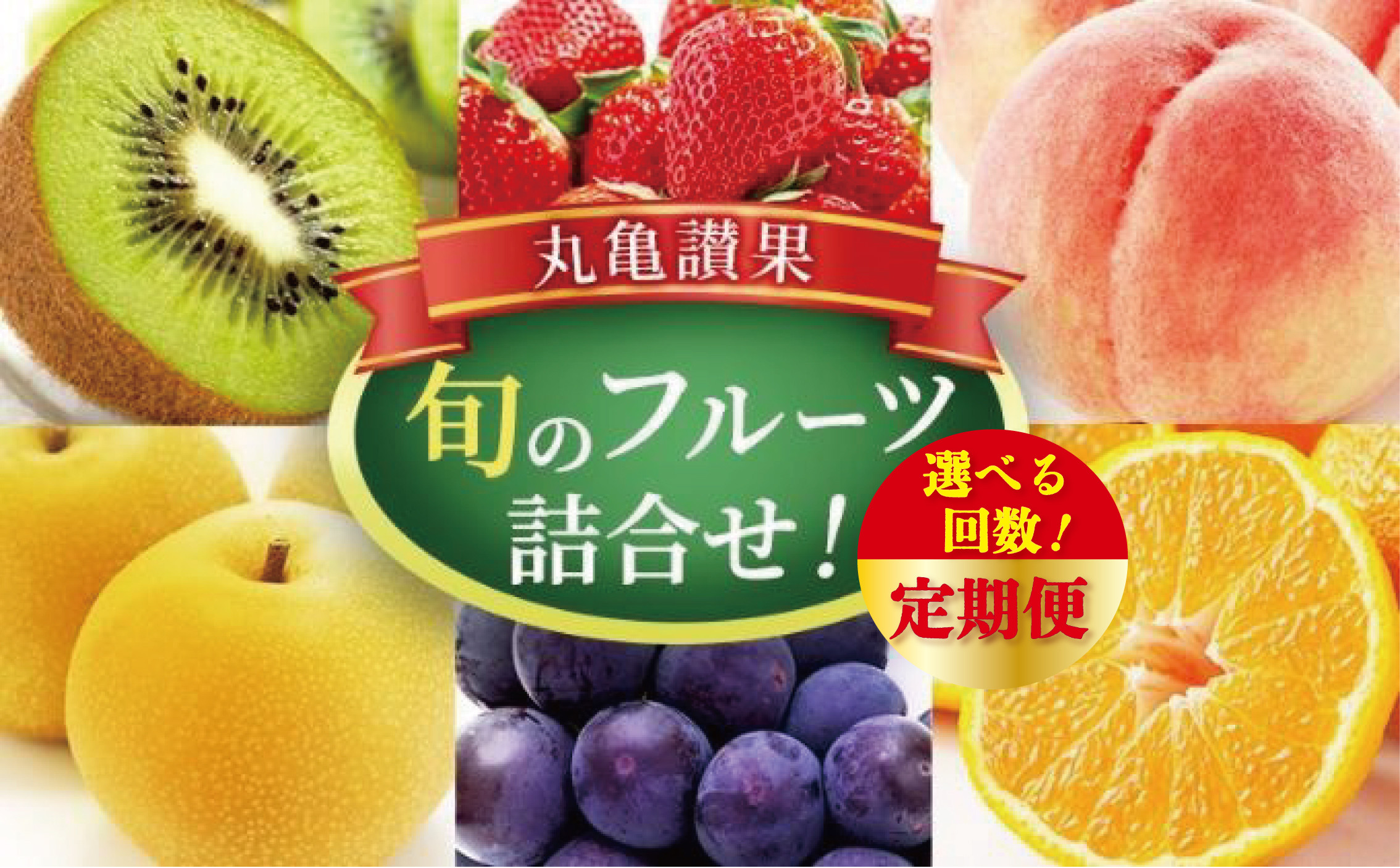 
            【丸亀讃果】【選べる回数1回から12回】今が旬の厳選果実 詰め合わせ  旬のフルーツ 食べ比べ いちご みかん デコポン びわ 桃 梨 ぶどう 柿 キウイ 柑橘 柑橘類 果物 デザート おやつ 旬 産地直送 旬の果物 旬のフルーツ フルーツギフト フルーツ定期 フルーツ定期便 果物定期便  人気フルーツ 
          