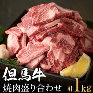 【累計2万パック突破！】但馬牛経産牛「焼肉用」（肩・モモ）1kg(500g×2)　020AA11N.／焼肉セット 黒毛和牛 いちかわ精肉店 経産牛 牛肉 国産 bbq バーベキュー 焼肉セット FN-Limited-WE
