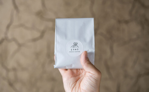 【豆】自家焙煎コーヒー豆 4袋入りギフトボックスセット（100g×4袋）/とのみのHOKAO COFFEE [UDV001]