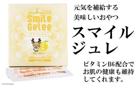 スマイルジュレ ゆず味 15本 [ディアー・カンパニー 長崎県 雲仙市 item1511] ゼリー ジュレ 栄養機能食品