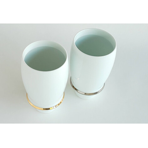 有田焼 匠の蔵・プレミアムビアグラス エンゼルリング金銀ペア 食器 器 うつわ 酒器 晩酌 ペア ギフト 松尾陶器 A18-62_イメージ3