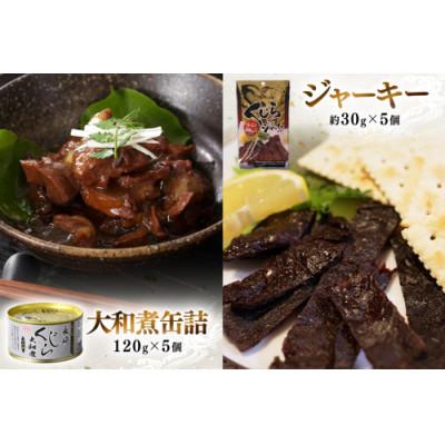 ふるさと納税 島原市 大和煮缶詰とジャーキーセット(各5個)(島原市) |  | 01