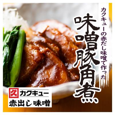 ふるさと納税 茨木市 味噌豚角煮　5本セット(1kg)