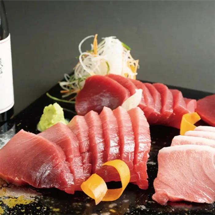 プレミア和歌山認証品 本マグロ（養殖）トロ＆赤身セット　1.35kg［KS13］