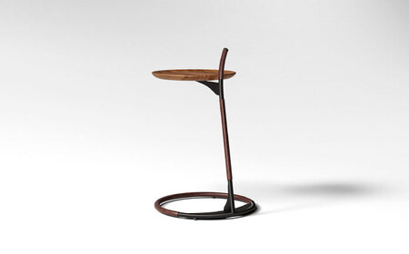 【Ritzwell】GQ SIDE TABLE　フレーム革巻きタイプ [AYG063] 革製品 革製品 革製品 革製品 革製品 革製品 革製品 
