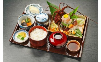 【ふるさと納税】106 割烹 大喜 伊勢えび定食ペアお食事券